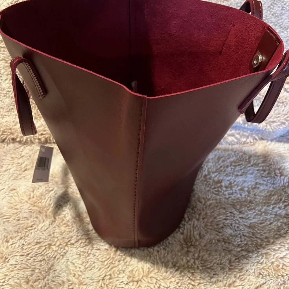 Source Unknown Burgundy Tote Bag - Picture 2 of 7
